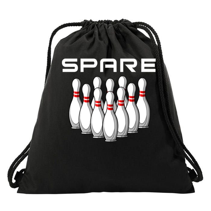 Bowling Spare Drawstring Bag