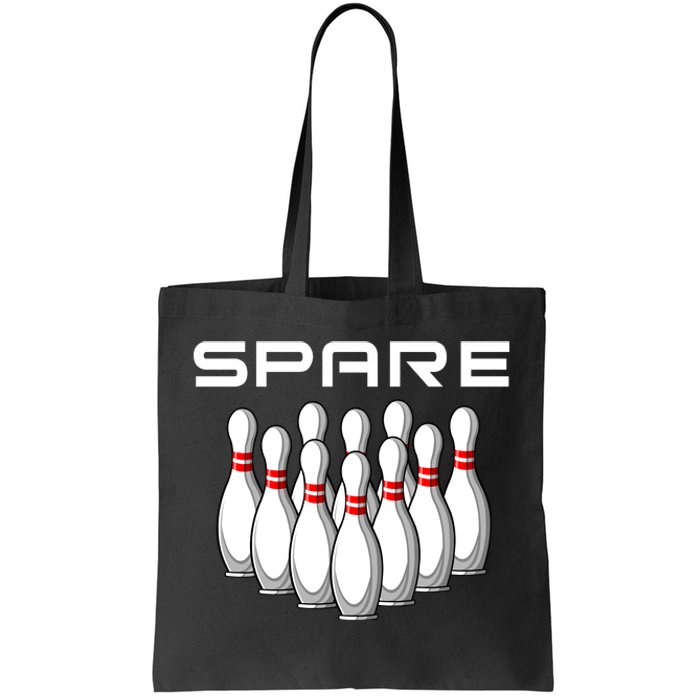 Bowling Spare Tote Bag