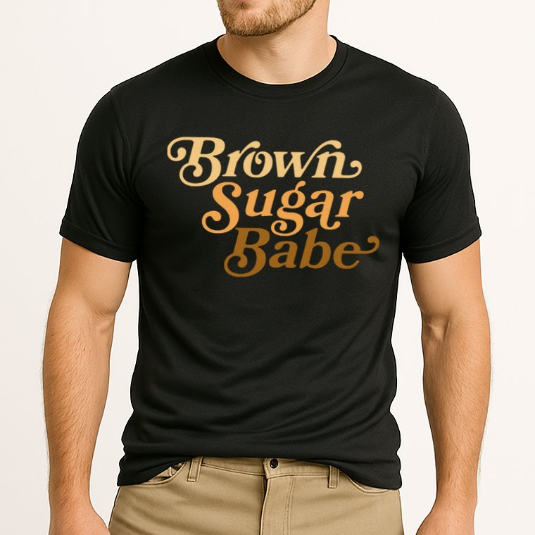Brown Sugar Babe Melanin Cooling Performance Crew T-Shirt