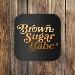 Brown Sugar Babe Melanin Coaster