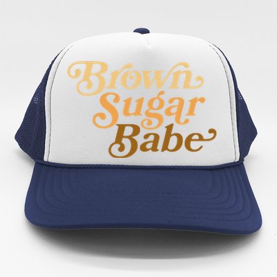 Brown Sugar Babe Melanin Trucker Hat