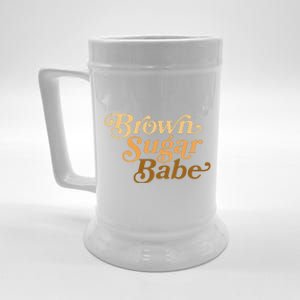 Brown Sugar Babe Melanin Beer Stein