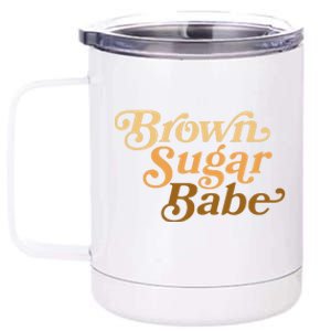 Brown Sugar Babe Melanin 12 oz Stainless Steel Tumbler Cup