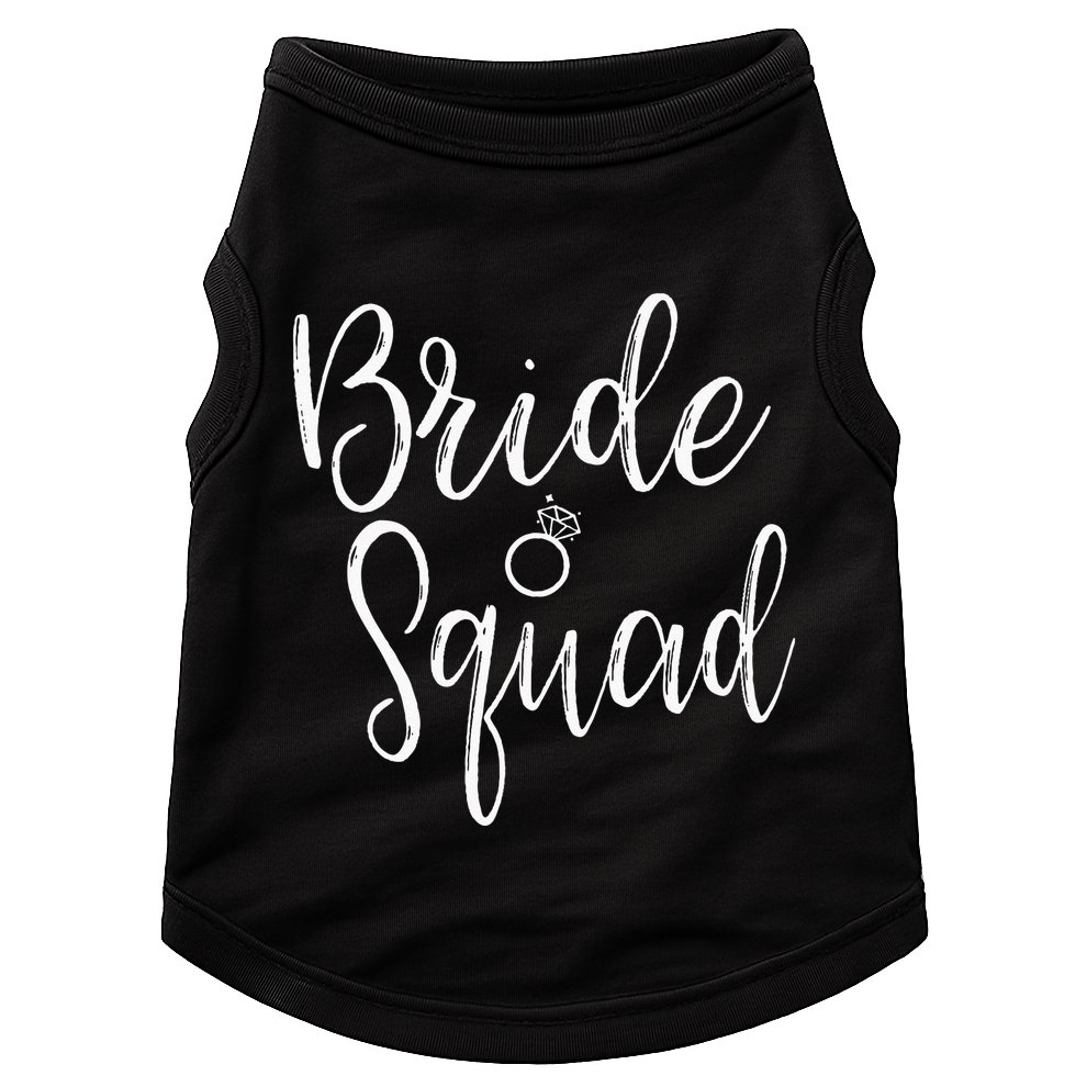 Bride Squad Bachelorette Party Bridesmaid Bridal Shower Doggie Tank