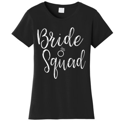 Bride Squad Bachelorette Party Bridesmaid Bridal Shower Women's T-Shirt