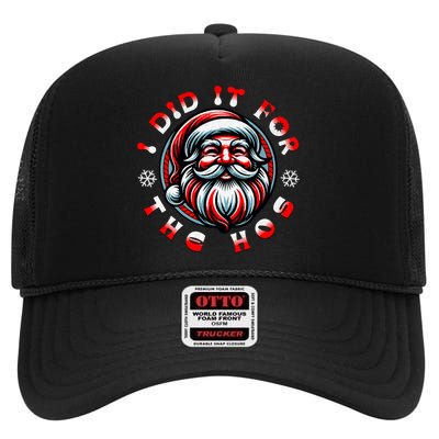 Bad Santa High Crown Mesh Back Trucker Hat