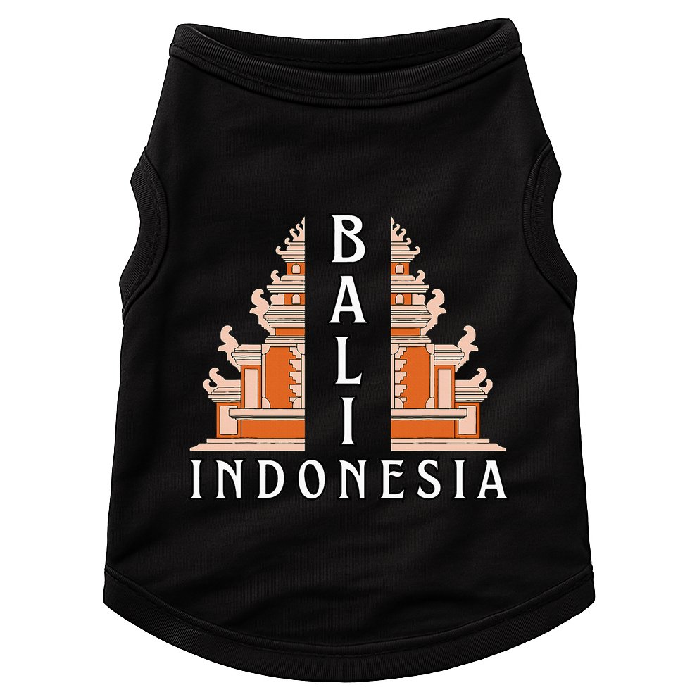 Bali Souvenir Bali Indonesia Souvenir Bali Doggie Tank