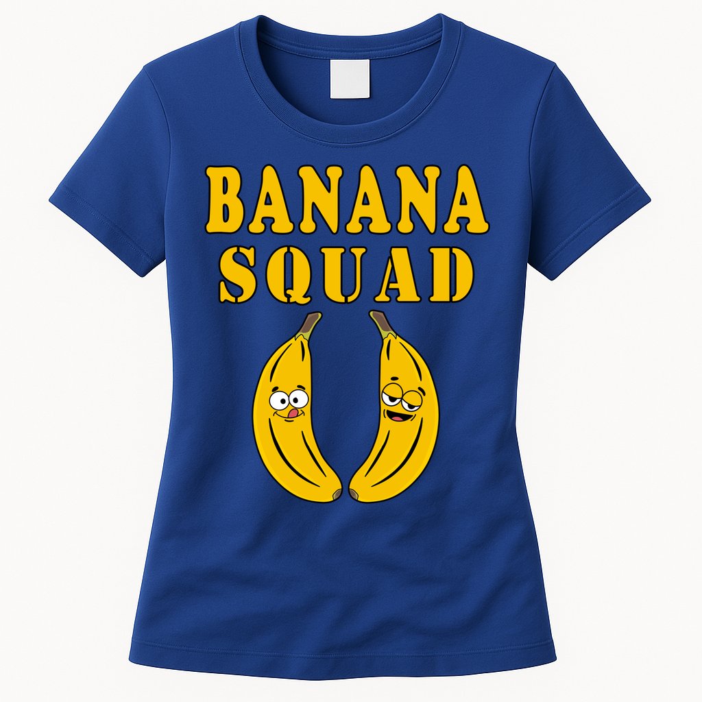 Banana Squad Bananas Cool Gift Womens T-Shirt