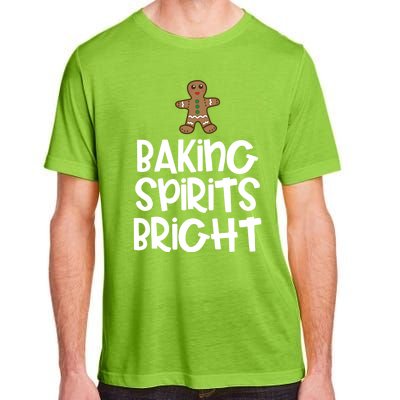 Baking Spirits Bright Christmas Cool Gift Adult ChromaSoft Performance T-Shirt