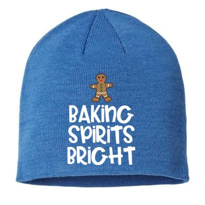 Baking Spirits Bright Christmas Cool Gift Sustainable Beanie