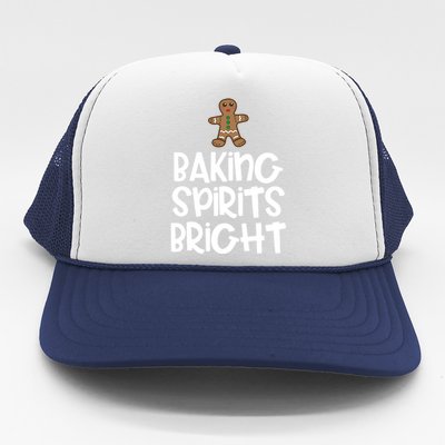 Baking Spirits Bright Christmas Cool Gift Trucker Hat