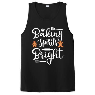 Baking Spirit Bright Cool Holiday Gift Funny Christmas Baker Gift PosiCharge Competitor Tank