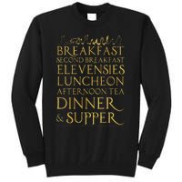 Breakfast Second Breakfast More Tall Sweatshirt