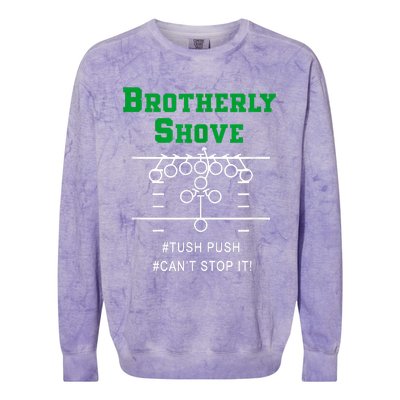 Brotherly Shove Colorblast Crewneck Sweatshirt