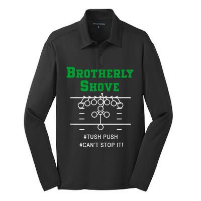 Brotherly Shove Silk Touch Performance Long Sleeve Polo