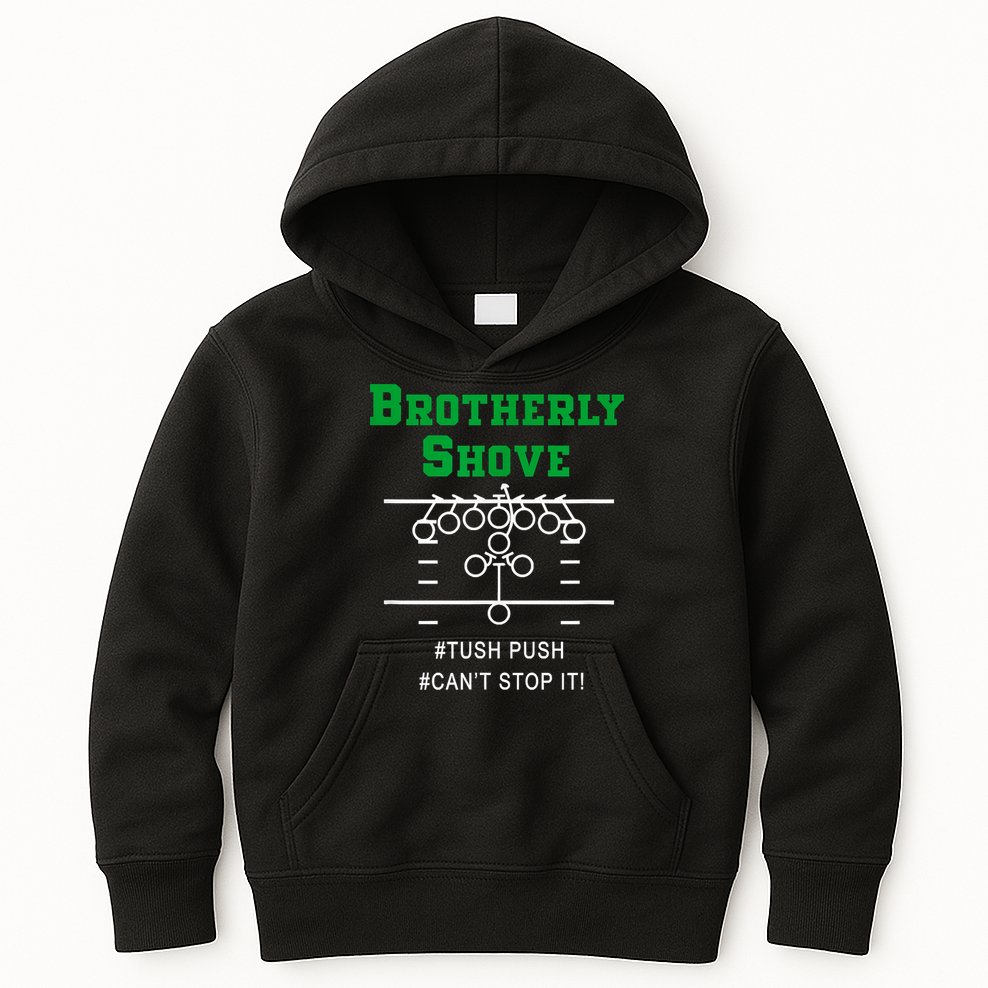 Brotherly Shove Kids Hoodie