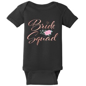 Bride Squad Bachelorette Party Bridal Shower Bridesmaid Baby Bodysuit