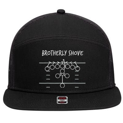 Brotherly Shove 7 Panel Mesh Trucker Snapback Hat