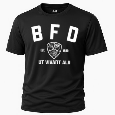 Buffalo Sabres Bfd Buffalo Fire Dept Ut Vivant Alii Est 1880 Performance Shirt