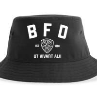 Buffalo Sabres Bfd Buffalo Fire Dept Ut Vivant Alii Est 1880 Sustainable Bucket Hat