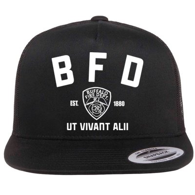 Buffalo Sabres Bfd Buffalo Fire Dept Ut Vivant Alii Est 1880 Flatbill Hat