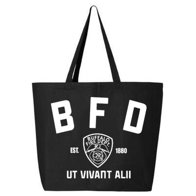 Buffalo Sabres Bfd Buffalo Fire Dept Ut Vivant Alii Est 1880 25L Jumbo Tote