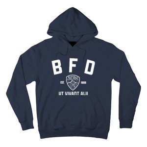 Buffalo Sabres Bfd Buffalo Fire Dept Ut Vivant Alii Est 1880 Hoodie