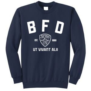 Buffalo Sabres Bfd Buffalo Fire Dept Ut Vivant Alii Est 1880 Sweatshirt