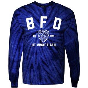 Buffalo Sabres Bfd Buffalo Fire Dept Ut Vivant Alii Est 1880 Tie-Dye Long Sleeve Shirt