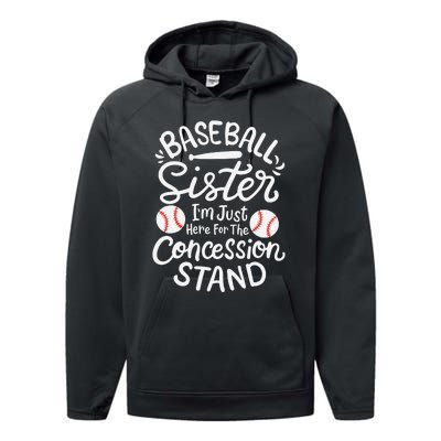 Baseball Sister Performance Fleece Hoodie