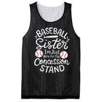 Baseball Sister Mesh Reversible Basketball Jersey Tank