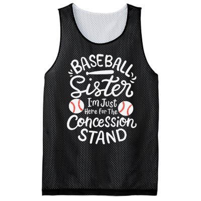 Baseball Sister Mesh Reversible Basketball Jersey Tank