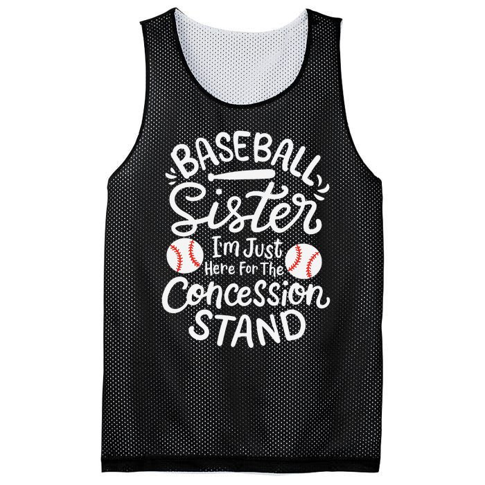 Baseball Sister Mesh Reversible Basketball Jersey Tank