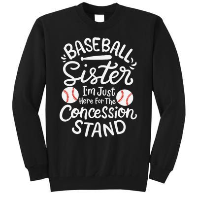 Baseball Sister Tall Sweatshirt