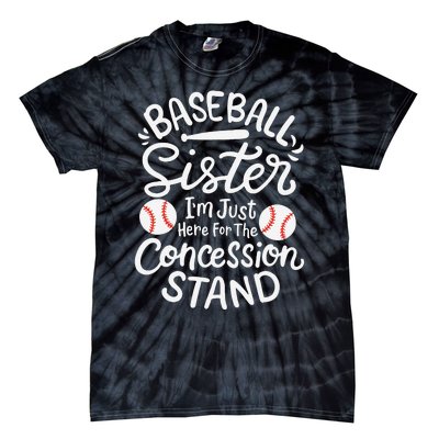 Baseball Sister Tie-Dye T-Shirt