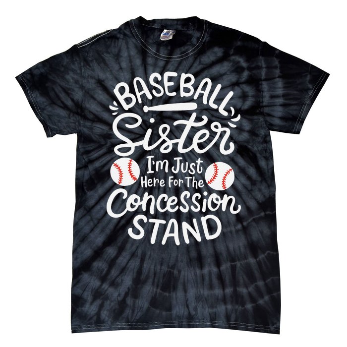 Baseball Sister Tie-Dye T-Shirt