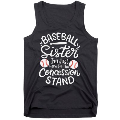 Baseball Sister Tank Top