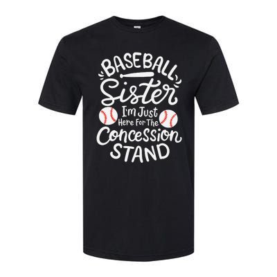 Baseball Sister Softstyle CVC T-Shirt