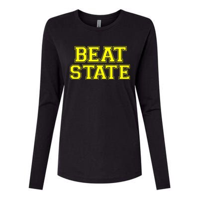 Beat State Womens Cotton Relaxed Long Sleeve T-Shirt