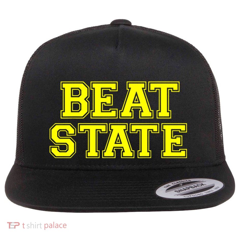 Beat State Flat Bill Trucker Hat