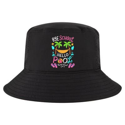 Bye School Beach Ball Hammock Cool Comfort Performance Bucket Hat