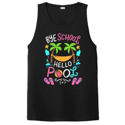 Bye School Beach Ball Hammock PosiCharge Competitor Tank