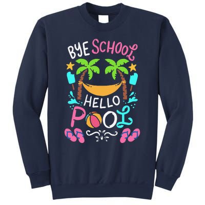 Bye School Beach Ball Hammock Sweatshirt