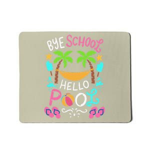 Bye School Beach Ball Hammock Mousepad