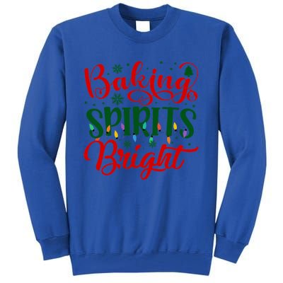 Baking Spirits Bright Christmas Funny Baker Family Xmas Gift Tall Sweatshirt