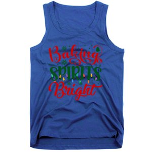 Baking Spirits Bright Christmas Funny Baker Family Xmas Gift Tank Top