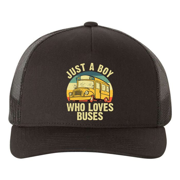 Best School Bus For Boy Kids Yellow Bus Lover Buses Yupoong Adult 5-Panel Trucker Hat