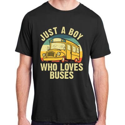 Best School Bus For Boy Kids Yellow Bus Lover Buses Adult ChromaSoft Performance T-Shirt