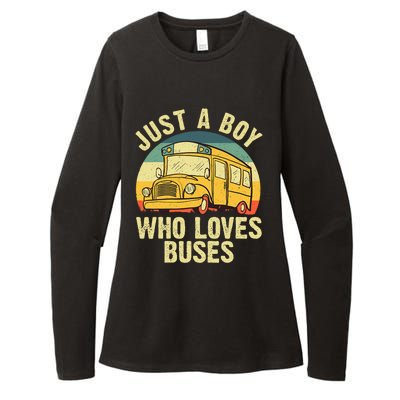 Best School Bus For Boy Kids Yellow Bus Lover Buses Womens CVC Long Sleeve Shirt