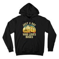 Best School Bus For Boy Kids Yellow Bus Lover Buses Tall Hoodie